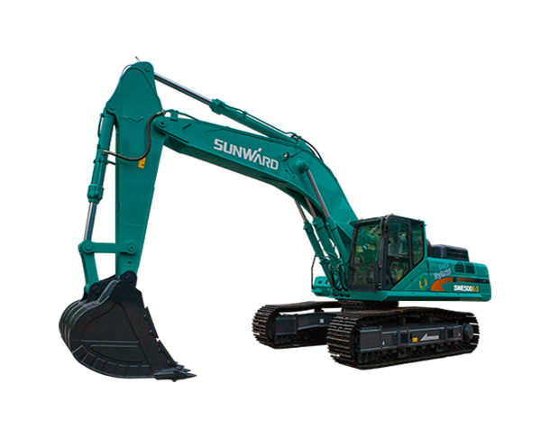 SWE500E-3H dengan pertanian konstruksi lengan panjang menggunakan Excavator Besar