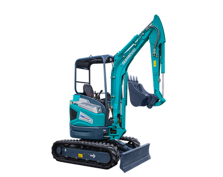 SWE25UF di trailer menggali taman kolam Excavator Kecil