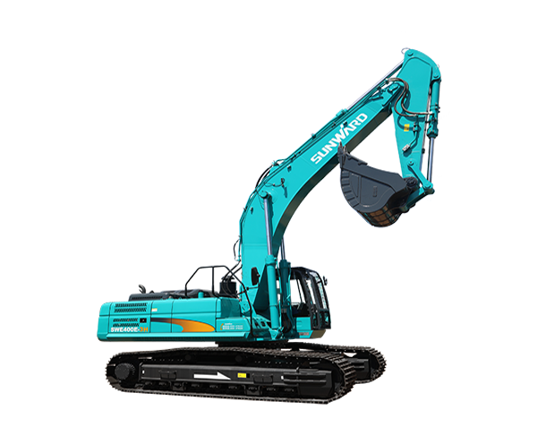 SWE400E-3H pengerukan panjang mencapai konstruksi pertambangan Excavator Besar